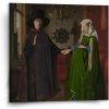 Sablio Obraz Svadba manželov - Jan van Eyck - 50x50 cm Sablio Obraz Svadba manželov - Jan van Eyck - 50x50 cm