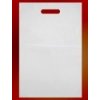 Igelitové tašky s rozmerom 300 x 450 mm, biele Igelitové tašky s rozmerom 300 x 450 mm, biele