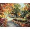 Diamondi Diamantové maľovanie KVETINOVÁ ZÁHRADA 40 x 50 cm bez rámu a bez vypnutia plátna