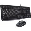 Logitech MK120, klávesnica a myš, US, čierna 920-002563