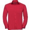 Russell Athletic Košile 934M, popelínová, dlouhý rukáv COT11934M24805-classic red 2XL Červená Russell Athletic Košile 934M, popelínová, dlouhý rukáv COT11934M24805-classic red 2XL Červená