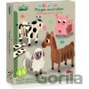 Crea Lign Tvorenie z papiera Zvieratká na farme Crea Lign Tvorenie z papiera Zvieratká na farme