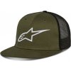 Alpinestars CORP TRUCKER HAT zelená/černá Alpinestars CORP TRUCKER HAT zelená/černá