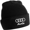 Zimná čiapka s motívom Audi čierna Výpredaj Zimná čiapka s motívom Audi čierna Výpredaj