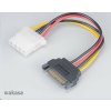 AKASA SATA redukce napájení na 4pin Molex, 15cm, 2ks v balení AKASA SATA redukce napájení na 4pin Molex, 15cm, 2ks v balení