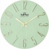 Nástenné hodiny MPM zelené 31cm Nástenné hodiny MPM zelené 31cm