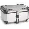 Vrchný strieborný hliníkový kufor KAPPA TOPCASE K-FORCE, systém MONOKEY, 58L Vrchný strieborný hliníkový kufor KAPPA TOPCASE K-FORCE, systém MONOKEY, 58L