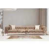 Atelier Del Sofa 4 miestna pohovka Como – Tmavá krémová Atelier Del Sofa 4 miestna pohovka Como – Tmavá krémová