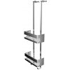 Emco System 2 - Dvojkošík na zavesenie na sklo, chróm 354500125 Emco System 2 - Dvojkošík na zavesenie na sklo, chróm 354500125