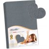 Bellatex plachta froté tmavo sivá 160x200 Bellatex plachta froté tmavo sivá 160x200