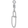 Uni Cat karabína s obratlíkom Ton cross lock 48mm 60kg 5ks Uni Cat karabína s obratlíkom Ton cross lock 48mm 60kg 5ks