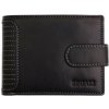 Pánska kožená peňaženka Segali 572.665.005C čierna