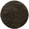 Ayyildiz , Kusový koberec Fluffy Shaggy 3500 brown kruh, 160x160 (priemer) kruh, hnedá, obývacia izba Ayyildiz , Kusový koberec Fluffy Shaggy 3500 brown kruh, 160x160 (priemer) kruh, hnedá, obývacia izba