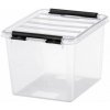 Úložný box, plastový, 3 l, čierne úchytky, SMARTSTORE Úložný box, plastový, 3 l, čierne úchytky, SMARTSTORE