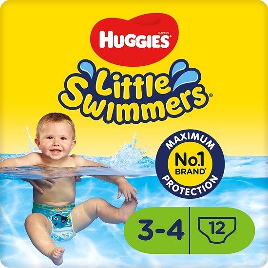 HUGGIES Little Swimmers 3/4 12 ks