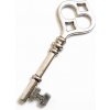 Prívesok kľúč 60x21mm 1ks PLATINA L Prívesok kľúč 60x21mm 1ks PLATINA L