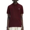 Fred Perry Polokošele s krátkym rukávom PLAIN SHIRT Bordová Fred Perry Polokošele s krátkym rukávom PLAIN SHIRT Bordová