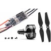 GRAUPNER Combo set Telemetrická regulace HOTT 20Amp SBEC + Ultra 2804-2300Kv pravotočivá CCW