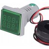 VOLTMETER AMPÉRMETER LED DIGITÁLNY 20-500V AC 100A ZELENÝ VOLTMETER AMPÉRMETER LED DIGITÁLNY 20-500V AC 100A ZELENÝ