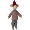 Maileg Vianočný myšiak Boy Medium Maileg Vianočný myšiak Boy Medium