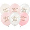 Party Latexové balóny Welcome Baby ružový mix 6 ks Party Latexové balóny Welcome Baby ružový mix 6 ks