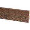 Soklová lišta údený dub 60 mm x 20 mm dĺžka 2600 mm Soklová lišta údený dub 60 mm x 20 mm dĺžka 2600 mm