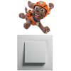 PIPPER. Samolepka nad vypínač „PAW Patrol - Zuma PIPPER. Samolepka nad vypínač „PAW Patrol - Zuma