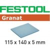 Festool 115x140x5 MD 280 GRANAT/20 Brusná houba (201769) Festool 115x140x5 MD 280 GRANAT/20 Brusná houba (201769)