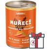 Louie kuracie s mrkvou a prebiotikami 4 x 400 g a Louie vývar 400 g