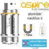 ASPIRE NAUTILUS X atomizér 1,8 ohm ASPIRE NAUTILUS X atomizér 1,8 ohm