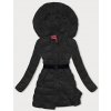 Dámska čierna páperová zimná bunda (2M-007) odstíny černé XXL (44) Dámska čierna páperová zimná bunda (2M-007) odstíny černé XXL (44)