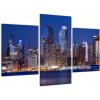 Obraz nočného mesta na stenu (Obraz 90x60cm) Obraz nočného mesta na stenu (Obraz 90x60cm)