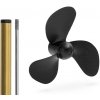 Kavan Lodní hřídel s pouzd.200 mm Skrutka 30 mm (KAV53.1302) Kavan Lodní hřídel s pouzd.200 mm Skrutka 30 mm (KAV53.1302)