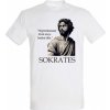 Sokrates tričko biele