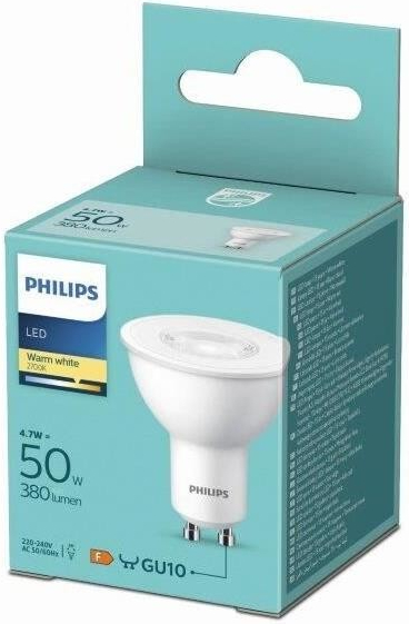 Philips LED žiarovka Philips GU10/4,7W/230V 2700K P5808