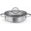 Panvica hlboká SteelCRAFT s pokrievkou ø 28 cm, 2 úchyty, 28 cm Panvica hlboká SteelCRAFT s pokrievkou ø 28 cm, 2 úchyty, 28 cm