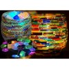 LED gemstones mosaic lamp - candle holder KEG PATCHWORK LED gemstones mosaic lamp - candle holder KEG PATCHWORK
