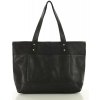 Mazzini Marco dámska kožená nákupná taška s priehradkami čierna vs122a