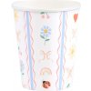 Meri Meri Papierové poháre Little Garden 256 ml – sada Meri Meri Papierové poháre Little Garden 256 ml – sada
