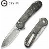 CIVIVI Nůž Button Lock Elementum II Damast CF CIVIVI Nůž Button Lock Elementum II Damast CF
