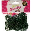 Gumičky Loom Bands (69) Loom Bands Pletací gumičky tmavě zelené 200ks + háček Gumičky Loom Bands (69) Loom Bands Pletací gumičky tmavě zelené 200ks + háček