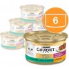Gourmet Gold Double Pleasure s králikom a pečeňou 6 x 85 g
