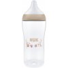 Nuk Perfect Match fľaša s kontrolou teploty XL monkey 360 ml