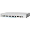 Cisco switch CBS350-8MP-2X-UK (8x2,5GbE,2x10GbE/SFP+ combo,8xPoE+,4xPoE++,240W) - REFRESH