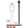 Proxxon Micromot Proxxon Tvrdokovová fréza 5,0 mm guľa, 28760 Proxxon Micromot Proxxon Tvrdokovová fréza 5,0 mm guľa, 28760