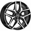 MSW M40 GBFP 8x18 ET50 (5x112) - W19326004T56 lesklá čierna farba s leštenými plochami MSW M40 GBFP 8x18 ET50 (5x112) - W19326004T56 lesklá čierna farba s leštenými plochami