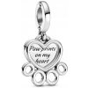 Prívesok Pandora - Srdcia a odtlačky labiek 799360C00 Prívesok Pandora - Srdcia a odtlačky labiek 799360C00