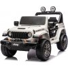 Detské elektrické auto Jeep Wrangler Rubicon Lift – biele Detské elektrické auto Jeep Wrangler Rubicon Lift – biele