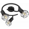 Globo 54802S-3 prisadené stropné svietidlo Xara 3x40W | E14 - čierna Globo 54802S-3 prisadené stropné svietidlo Xara 3x40W | E14 - čierna