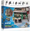 WREBBIT 3D 3D puzzle Přátelé: Central Perk 440 dílků WREBBIT 3D 3D puzzle Přátelé: Central Perk 440 dílků